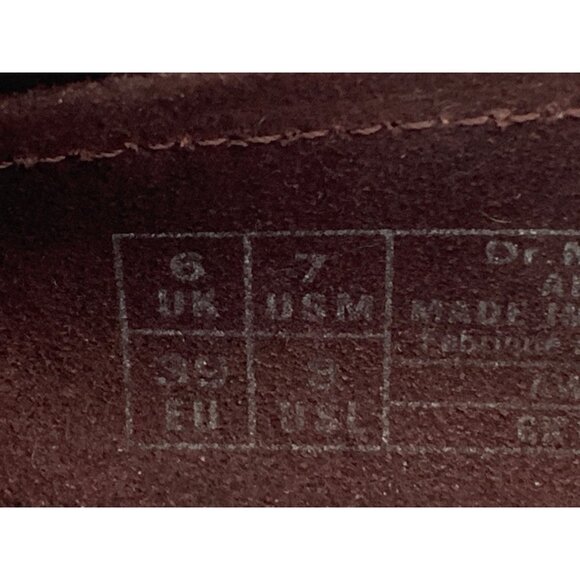 Dr. Martens Adrian Tassel Loafers Size 7 M US 8 L US Burgundy Y10666 Unisex - Picture 5 of 12